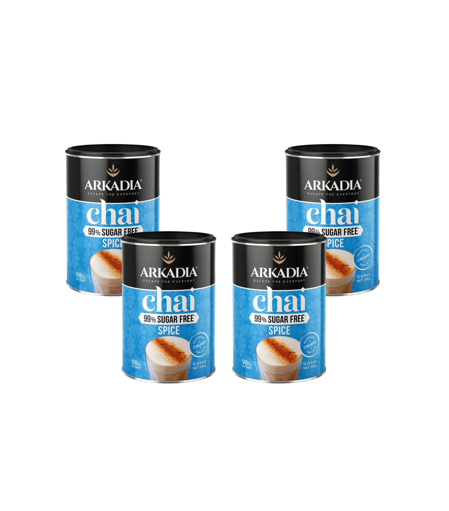 Pack 4X Chai 99% Sin Azúcar