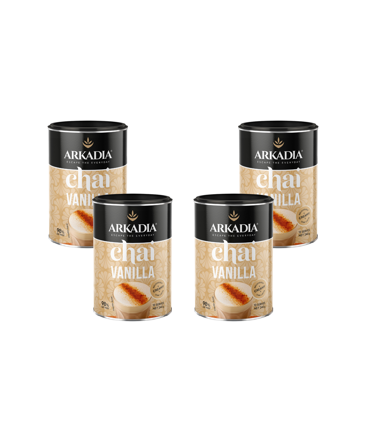 Pack 4X Chai Vainilla