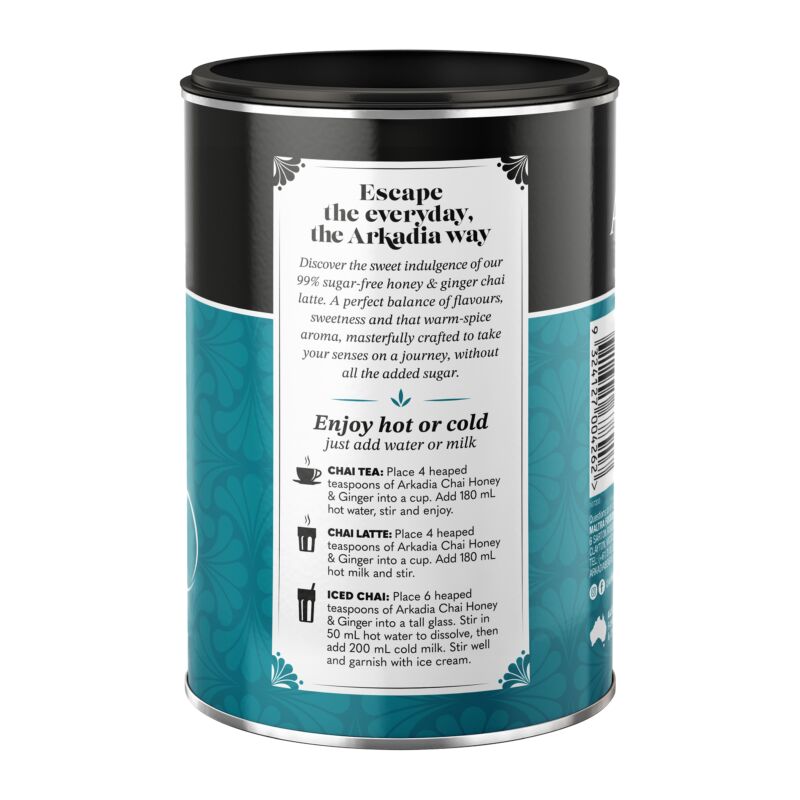 Chai 99% Sin Azúcar Miel & Jengibre 200 gr