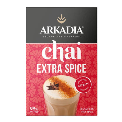 Chai Latte Extra Spice 8 Pack