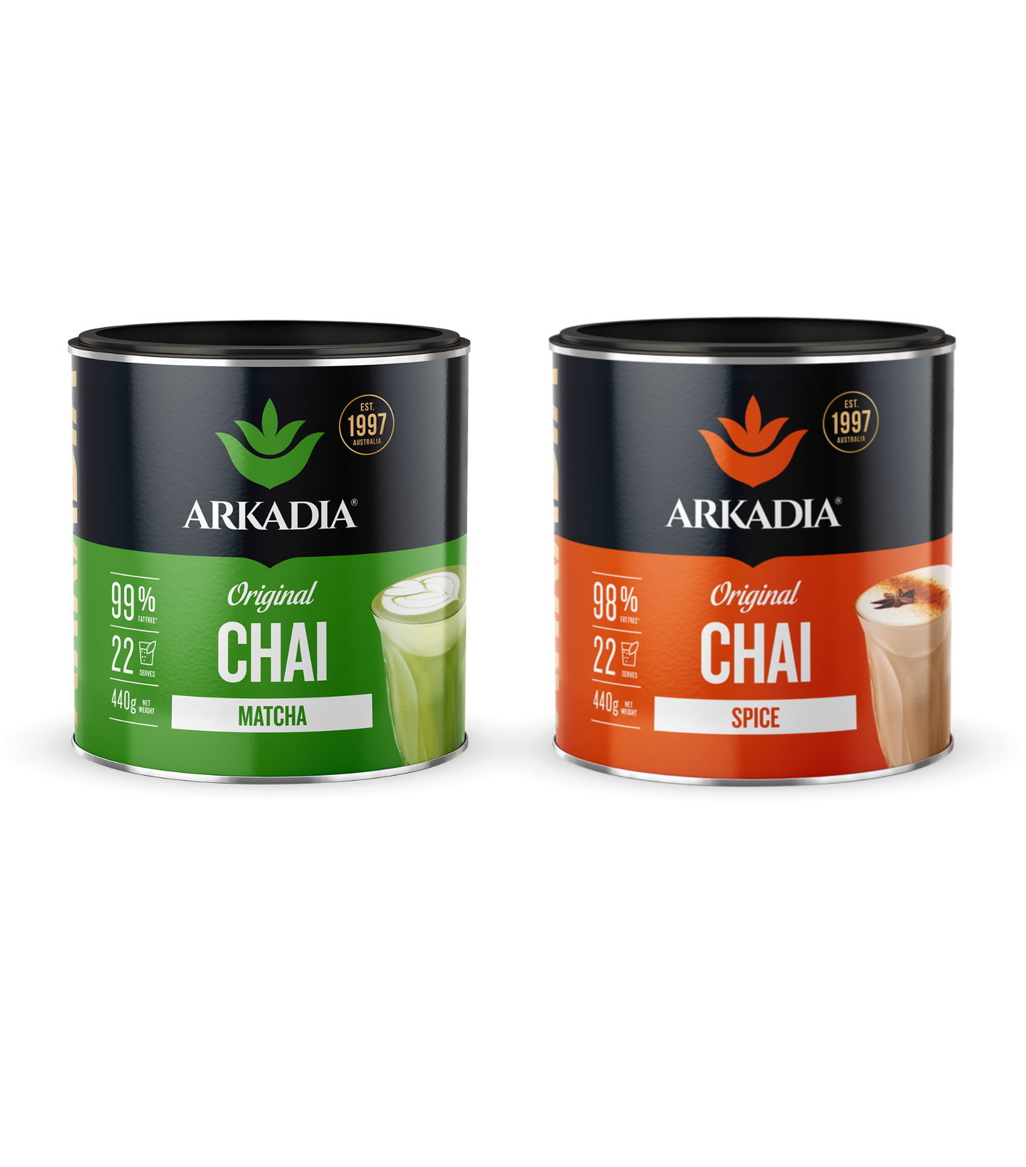 Pack Chai Matcha + Spice 440 gr