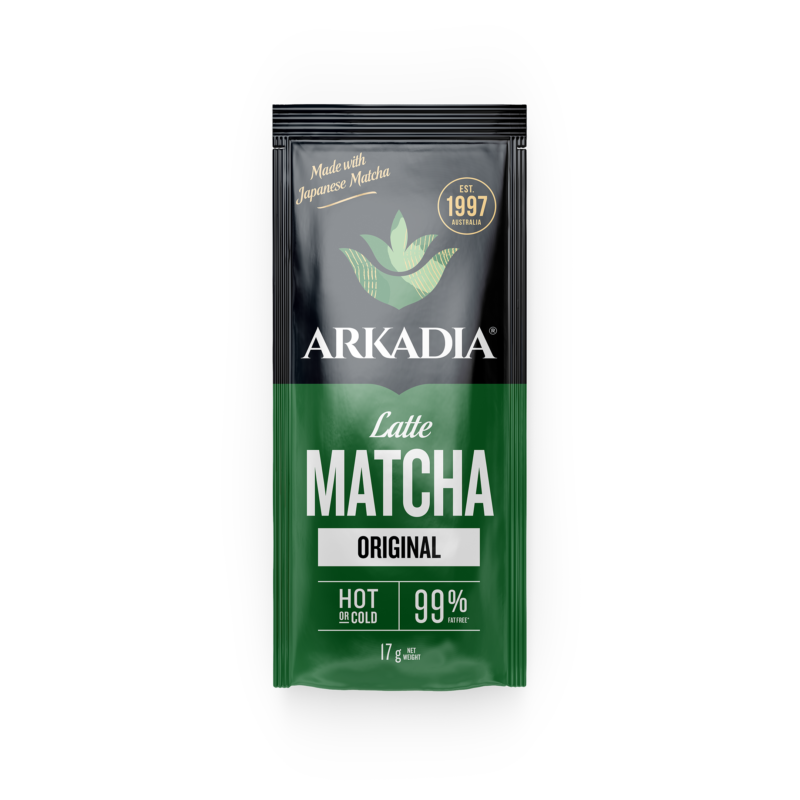 Arkadia Matcha Latte Original Sachet 8 Pack
